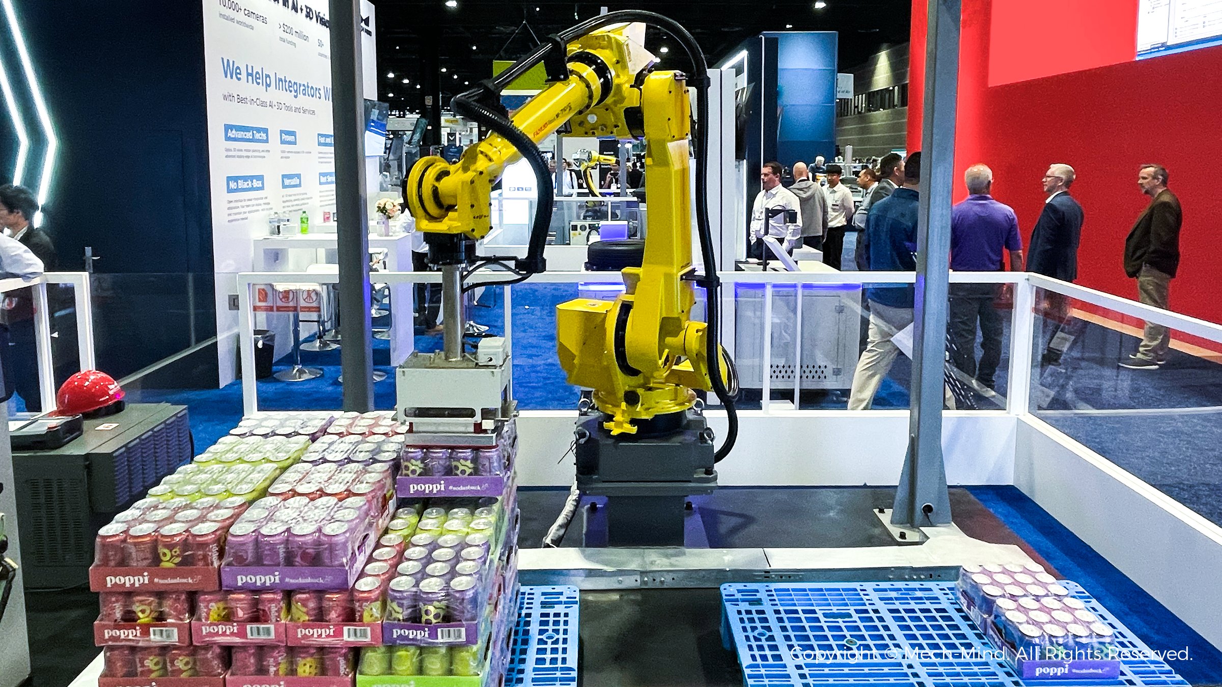 美國自動(dòng)化盛會(huì)AUTOMATE 2024：梅卡曼德作為參展規(guī)模最大的中國企業(yè)，先進(jìn)AI+3D技術(shù)獲廣泛關(guān)注