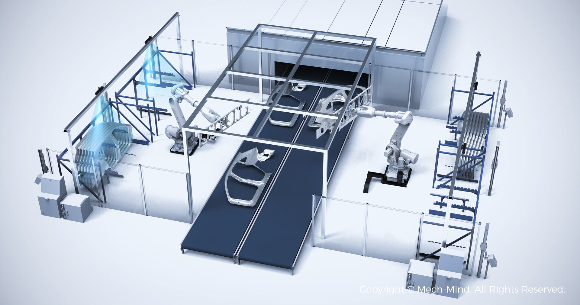 超遠距離工業激光3D相機Mech-Eye LSR XL發布,助力沖壓/一體化壓鑄車間高精度下料裝筐 超遠距離工業激光3D相機Mech-Eye LSR XL發布,助力沖壓/一體化壓鑄車間高精度下料裝筐