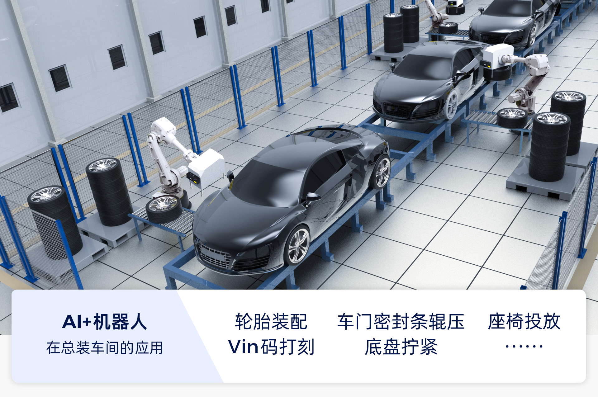 AI+機器人驅動汽車總裝智造升級，實現高精度、高效率、高柔性整車裝配
