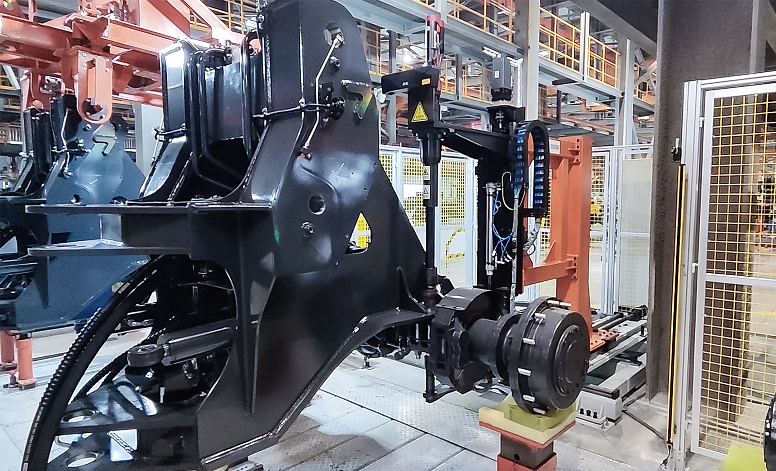 AI視覺引導螺栓擰緊 | 某大型工程機械廠