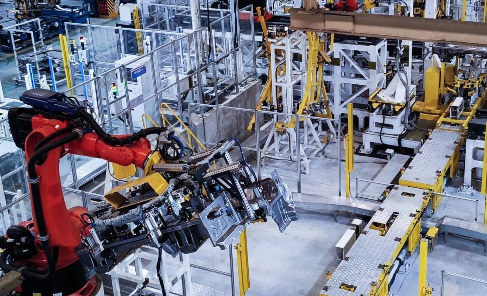 AI視覺引導側圍/頂蓋抓取 | 某大型汽車主機廠