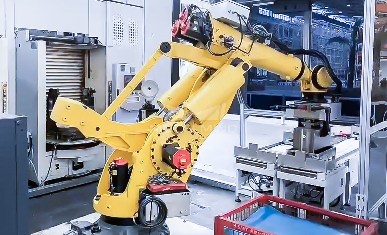 視覺引導大小閥塊抓取上料 | 某工程機械巨頭 視覺引導大小閥塊抓取上料 | 某工程機械巨頭